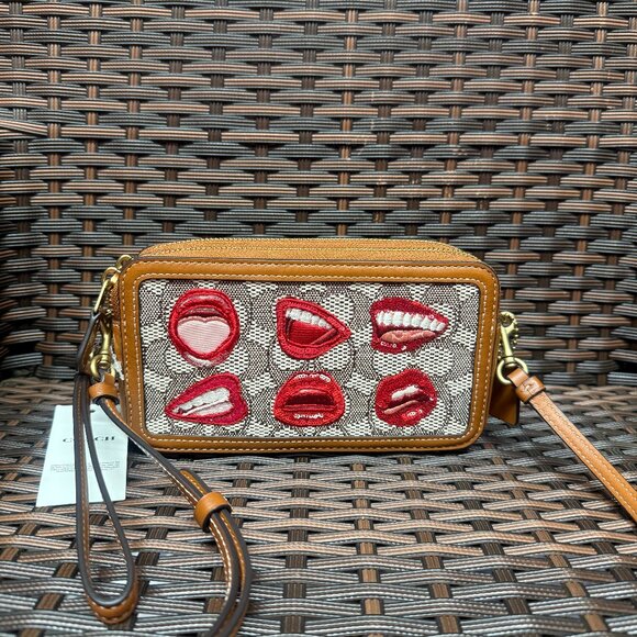 Coach Handbags - Coach X Tom Wesselmann Kira Crossbody In Signature Textile Jacquard CA231